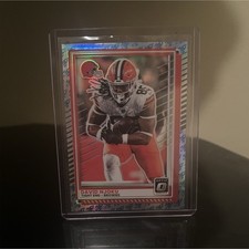 2025 Panini Donruss Optic #76 David Njoku Holo Rocket Emoji SSP