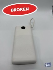 BROKEN VEEKTOMX Power Bank 20000mAh Portable Charger with Built-in Cables Whit