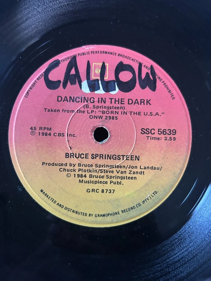 Bruce Springsteen RARE Zimbabwe Press Dancing in the Dark Dylan, Joel, Sting, U2 - Image 2 of 3