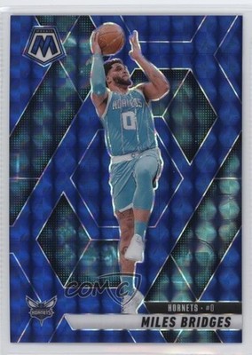 2024-25 Panini Mosaic Blue Mosaic Prizm 59/199 Miles Bridges #67 16wc