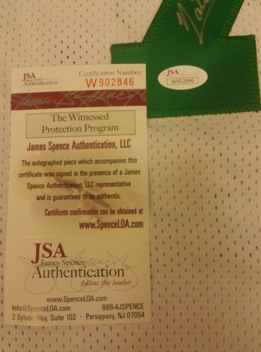 💥HOF💥Nate(Tiny)Archibald Signed Celtics Jersey Inscrp"HOF 91"JSA COA & HOLO🤩 - Picture 2 of 6