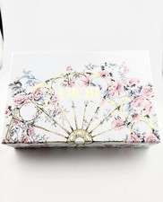 Christian Dior Gift Box Floral Pattern Limited Edition White Gold 8.5 X5.5x3