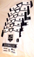 6 PreOwned 2014 Stanley Cup Playoffs Los Angeles Kings Hockey Rally Towels 18x18