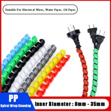 Spiral Wrap Sleeving Line Organizer Pipe Protection Spiral Harness Winding Cable