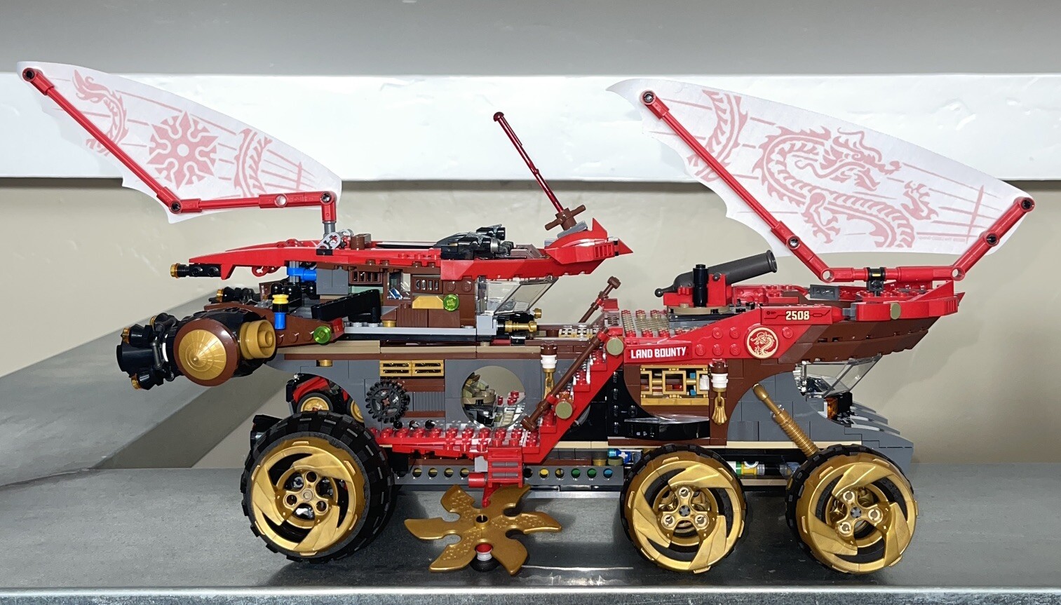 LEGO NINJAGO Land Bounty (70677) As Is Not Sure Besides Figures Is