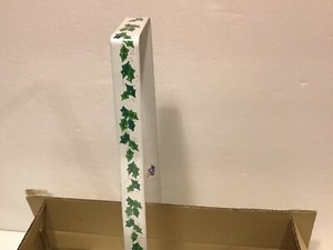 Vintage Christmas Wreath Holder Over Door Double Sided Holly Decor MCM