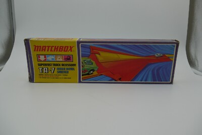 Vintage 1970 Matchbox Lesney Superfast  TA-7 DARE DEVIL SWITCH MIB