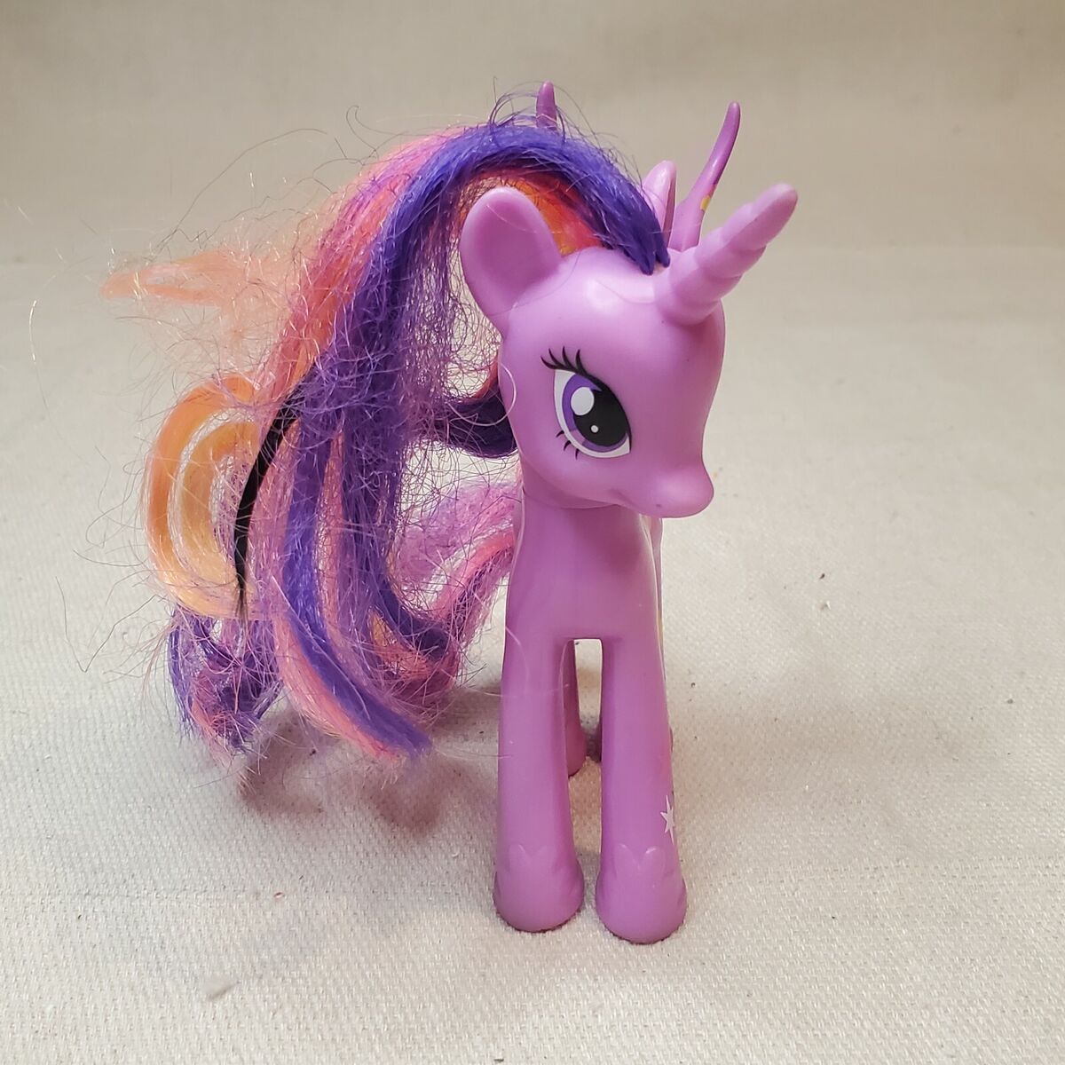 RARE My Little Pony C-029A Purple Pink Pegasus Unicorn 2010 Wings Small 6”