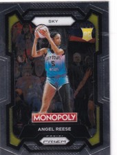 2024 Prizm Monopoly WNBA Angel Reese RC #68 Sky PWE