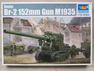 Trumpeter 02338 1/35 Soviet Br-2 152mm Gun M1935 - artillery kit