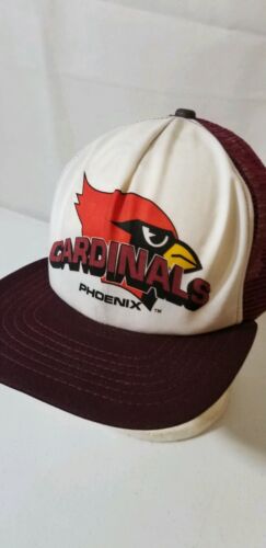 NEW Vintage Snapback Trucker Mesh Cap Hat New Era Phoenix Cardinals NFL  Arizona