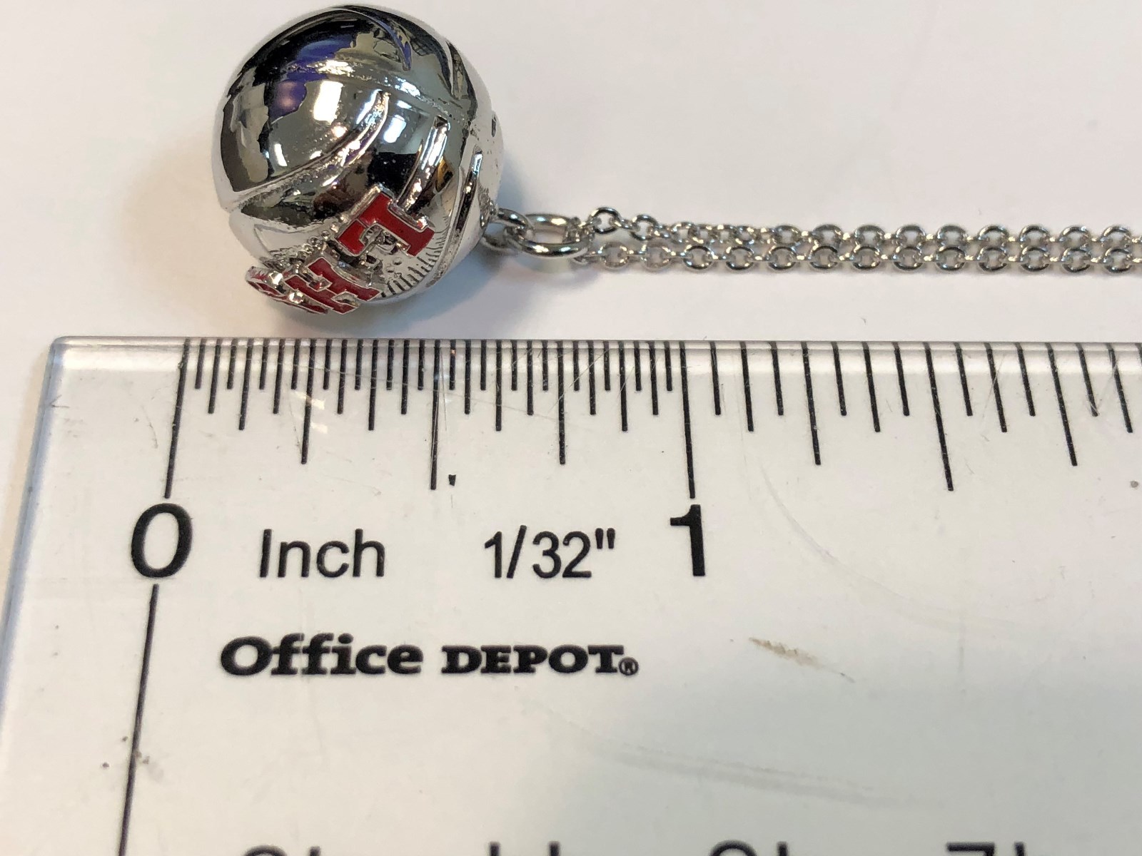 Solid Sterling Silver 925 Basketball Pendant Neck… - image 10