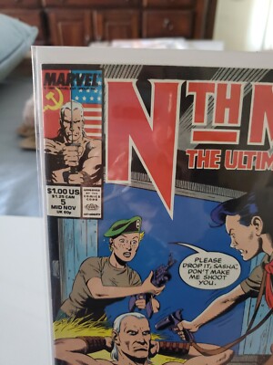 Nth Man The Ultimate Ninja #5 - Marvel Comics - November 1989 | eBay