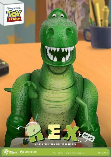 DISNEY - Toy Story - Rex Master Craft Statue Beast Kingdom - Imagen 6 de 9