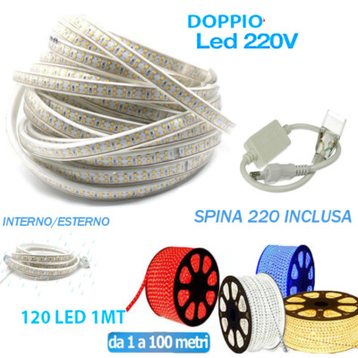 STRISCIA LED STRIP 5050 420 5M IP65 24V RGB LUMINOSISSIMA 3M HONGLI - Foto 7