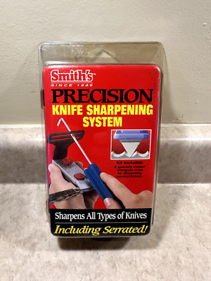 Smith's Precision Knife Sharpening Kit Complete Sharpens all Types of Knives.