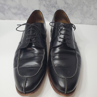 Berwick 1707 Split Toe Derby Dress Shoe Mens 9.5 Black