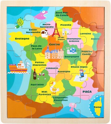 Legler Rahmenpuzzle Frankreich NEU OVP