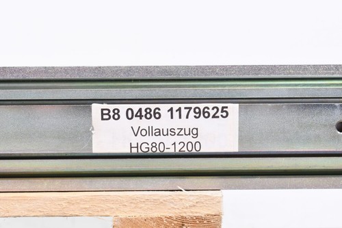 ROLLON HG80-1200, Full-extension telescopic rail, ball bearing runners - Picture 6 of 6