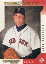 JOSH HANCOCK DONRUSS TEAM HEROES GLOSSY BOSTON RED SOX #92 2003 03