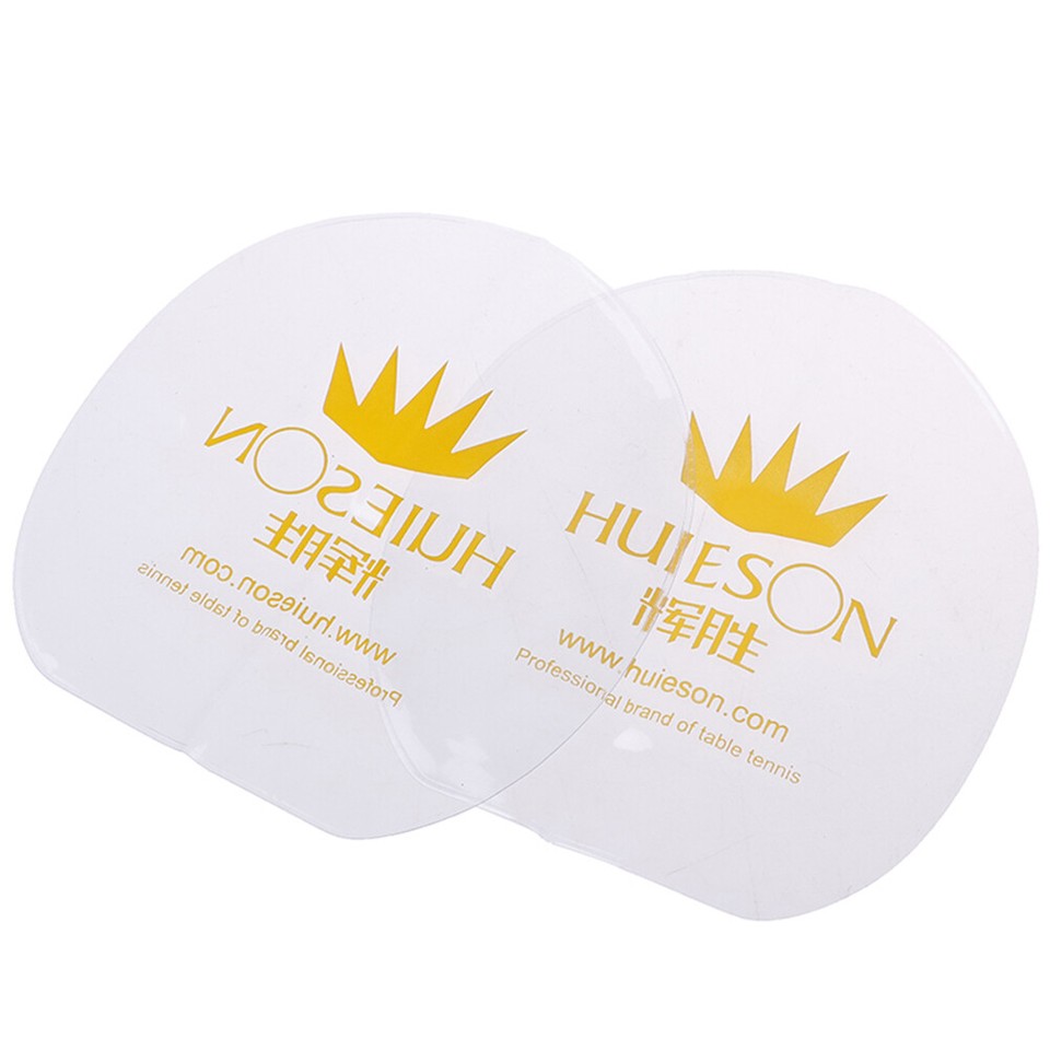 2Pcs/Set Transparent Nonsticky Plastic Table tennis Rubber Protective