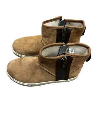 UGG Adler Suede SHEEPSKIN SNEAKER BOOT Youth Big kids
