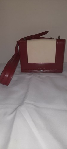Charles \u0026 Keith Red White Leather 