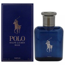 POLO BLUE 2.5 OZ REFILLABLE PARFUM FOR MEN BY RALPH LAUREN