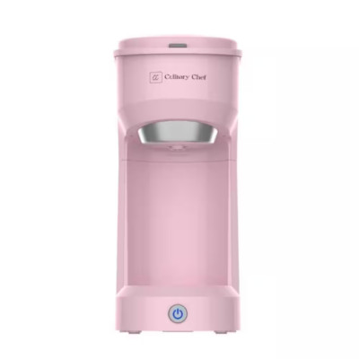 Retro Single Serve Cup Coffee Maker in Pink