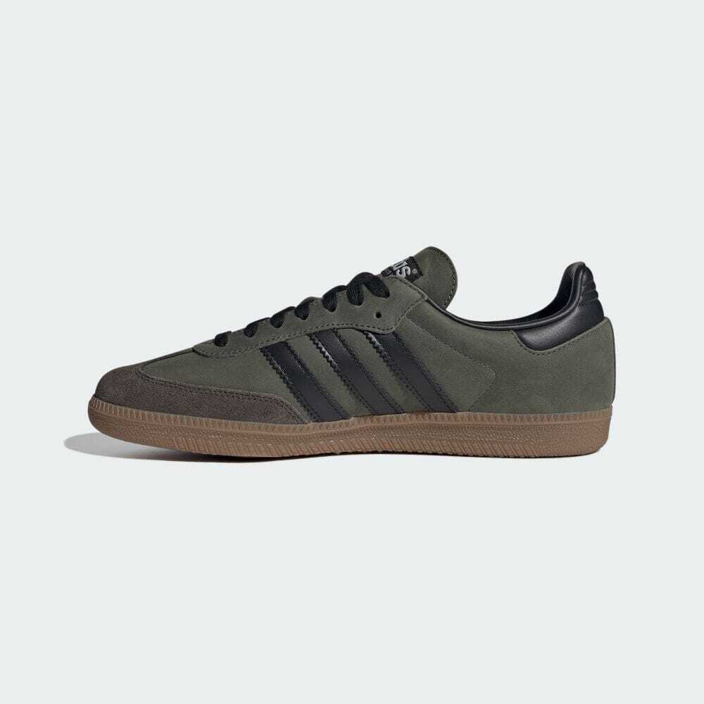 adidas Originals Samba OG Base Green/Core Black/Brown IE9163 Shoes