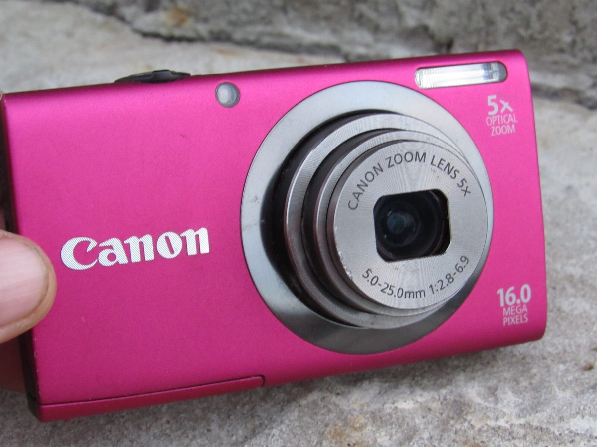 Canon Digital Camera Pink