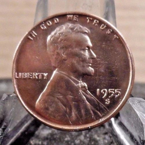 UNCIRCULATED 1955S LINCOLN WHEAT PENNY (83119)35