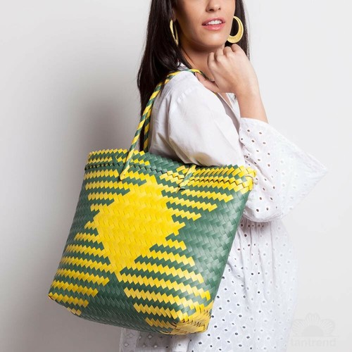 GRANDE BORSA TANTREND MANO SPALLA RESISTENTE ETNICO MARE SPIAGGIA ESTATE  DONNA 2 | eBay