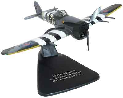 Oxford 1/72 Hawker Typhoon MK1B NM666 121 SQN. RAF HOLMSLEY SOUTH D-DAY 1944