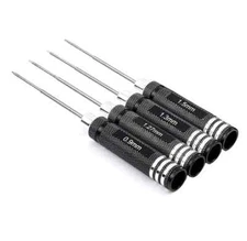 Hex driver Set for RC  1.5/2.0/2.5/3.0 Tool Kit Black