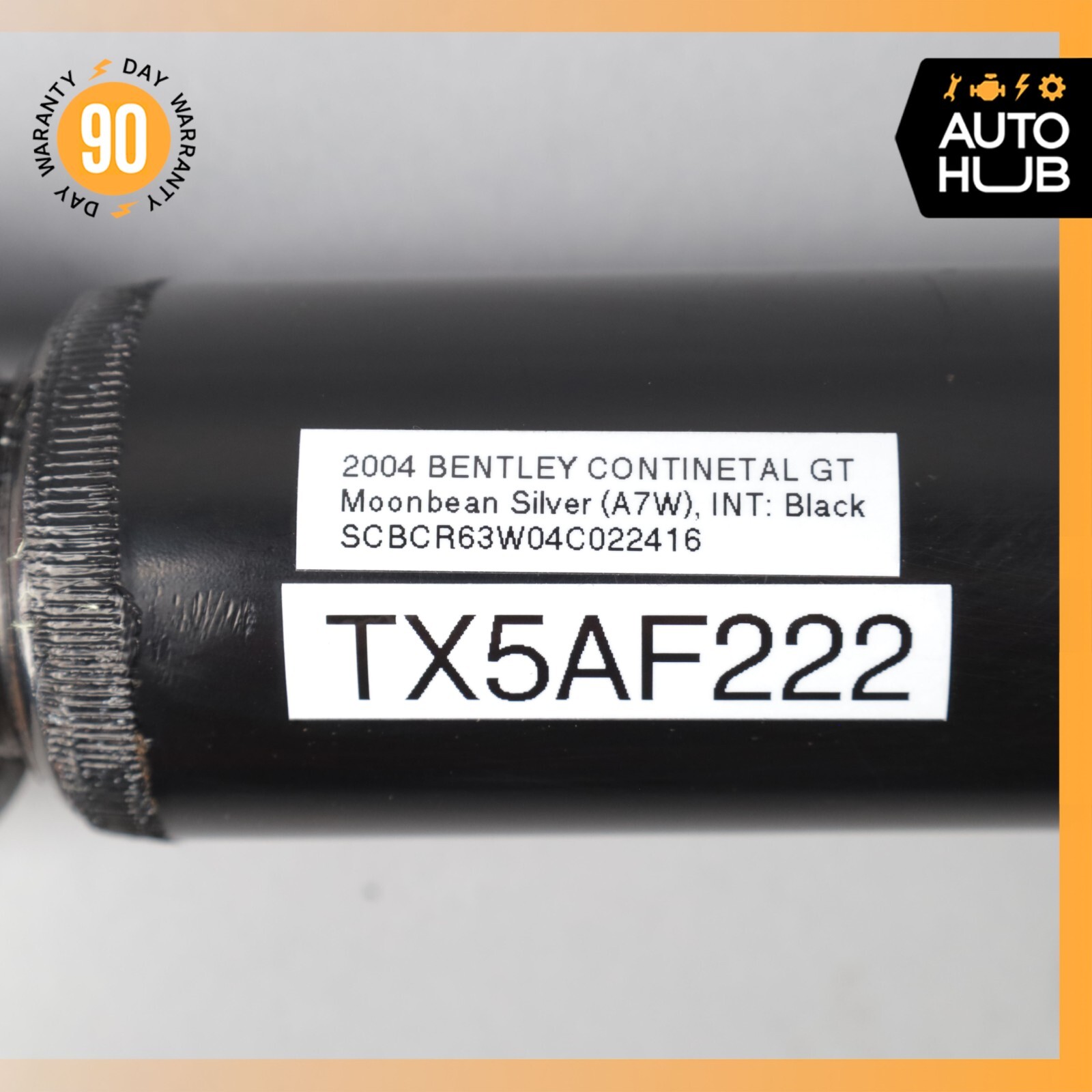 03-10 Bentley Continental GT Rear Left Driver Air Ride Air Shock Strut OEM 96k