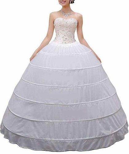 crinoline under wedding dress