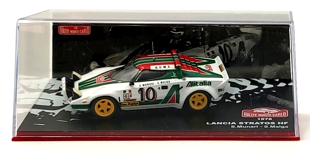 HPI-RACING 1/43 LANCIA Stratos Hf (#10) S. Munari Win. Monte Carlo 1976