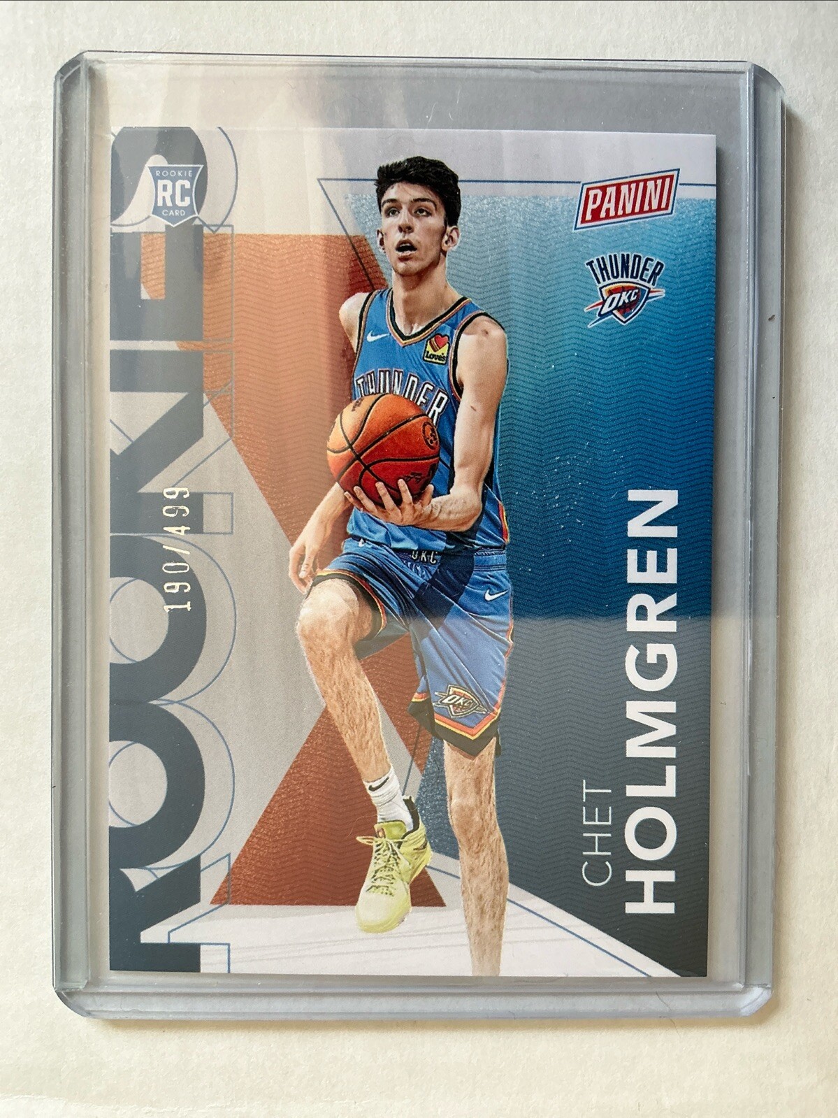 Chet Holmgren /499 2023 Panini Silver Pack Rookie The National RC