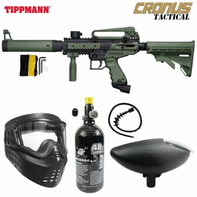 Maddog Tippmann Cronus Tactical Bronze HPA Paintball Gun Starter