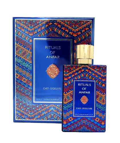 Eau de parfum rituals of anfar 80ml oudh al anfar jasmine, roses, cinnamon