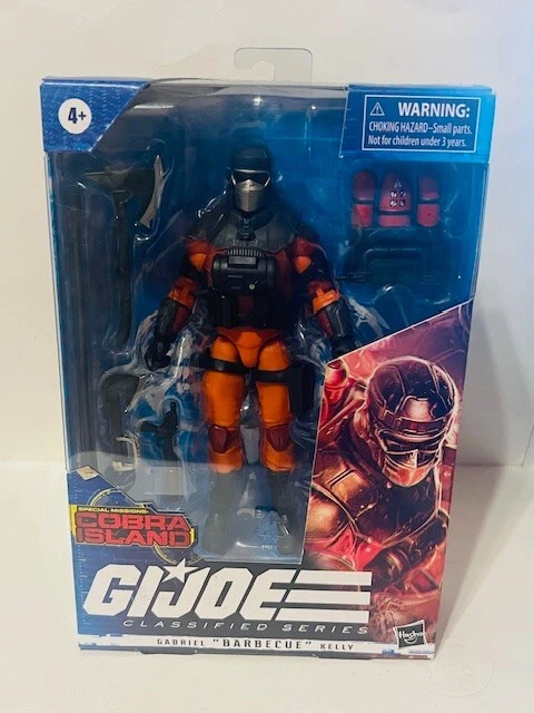 Barbecue Gabriel Kelly Gi Joe Classified Cobra Action Figure Hasbro Box MOC #32 - Image 2 of 4