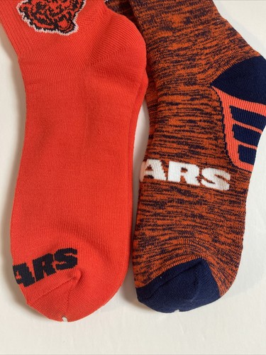 2 PAAR SET! Chicago Bears Socken für Erwachsene - groß hochwertig neu kostenloser Versand C4 - Bild 2 von 4