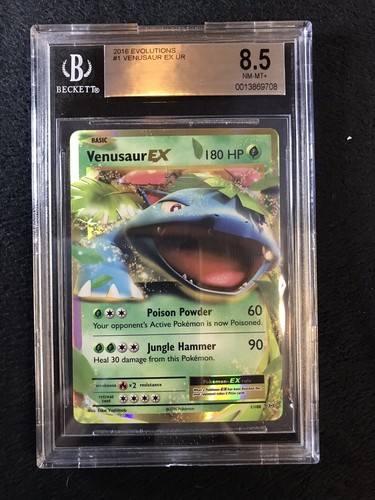 Venusaur-EX graded BGS 8.5 for sale on eBay