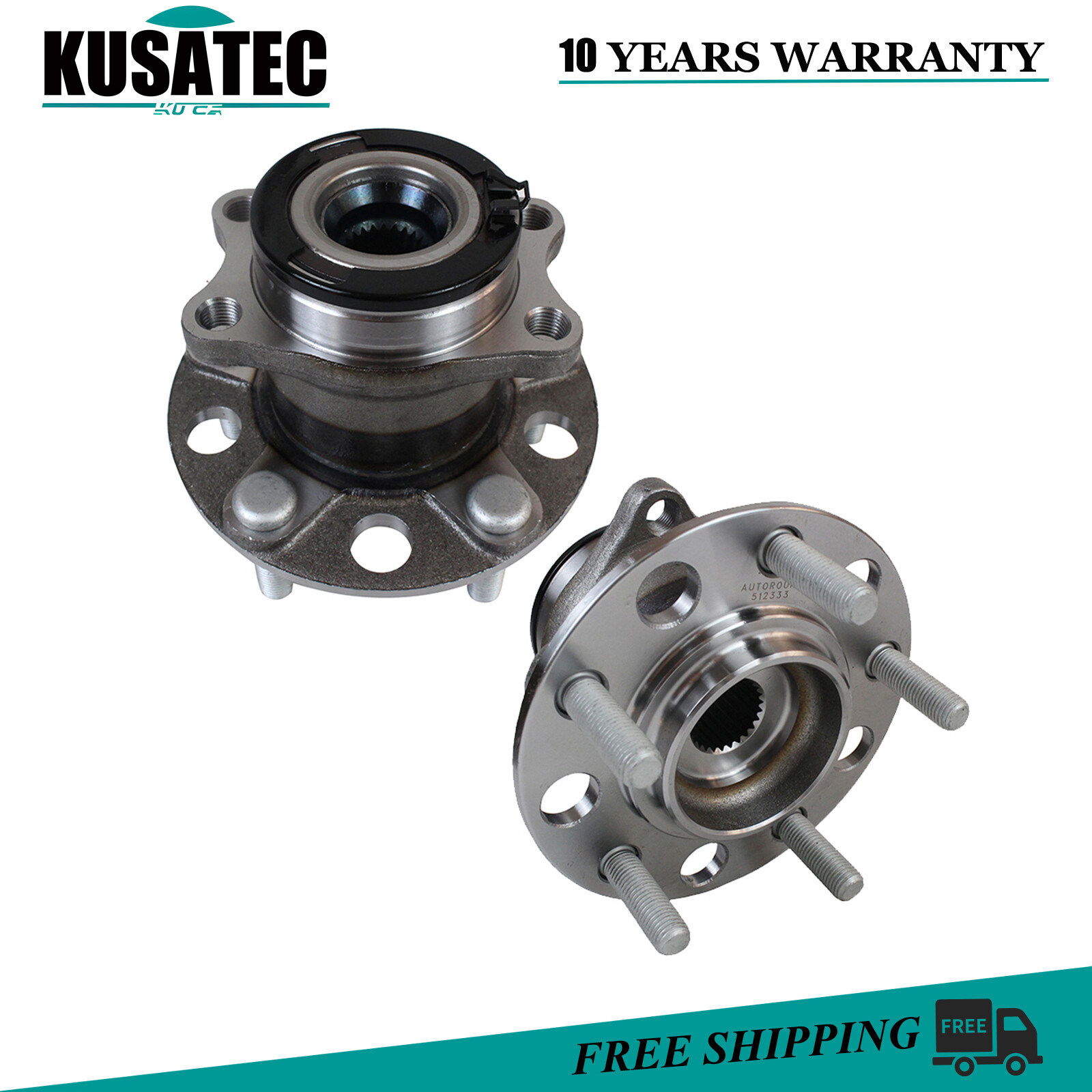 Rear Wheel Bearing Hub Assembly for 07-13 Jeep Compass & 07-14 Patriot