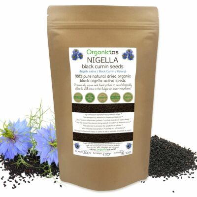 Black Seeds Cumin Nigella Sativa Seed Kalonji Caraway Organic Premium Quality