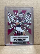 Max Johnson 2024 Leaf Football 1/1 Pre Production Proof
