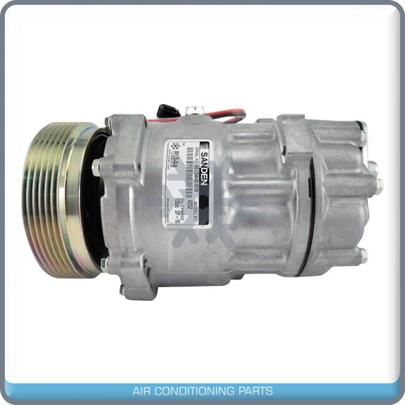 New OEM A/C Compressor for VW Cabrio, Golf, Jetta, Passat - 1993 to 1998 - Picture 2 of 8