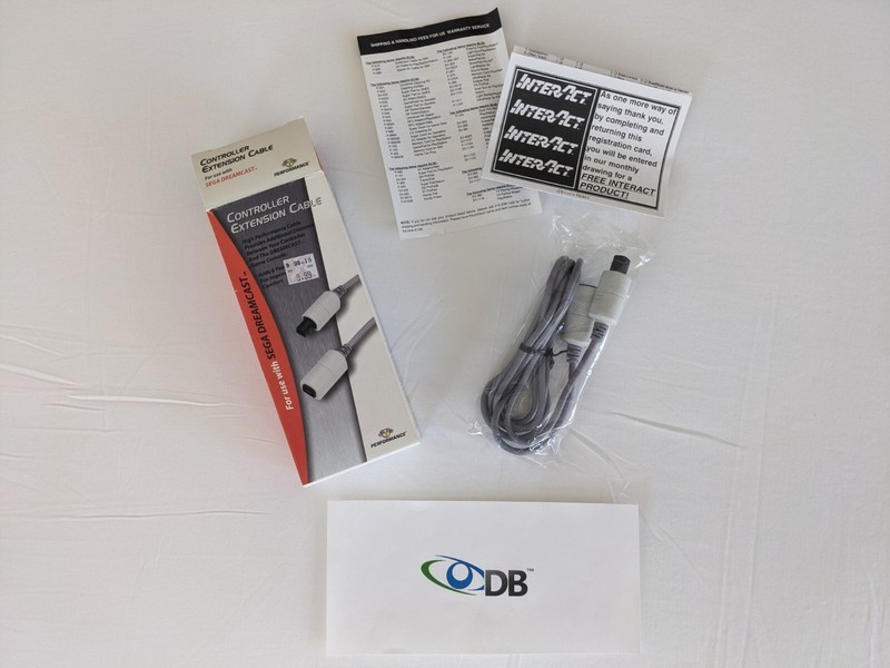 Sega Dreamcast - 6 Foot Extension Cord Controller Cable - U.S. 📨 Fast Ship