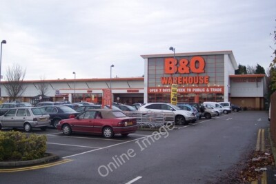 Photo 6x4 Canterbury B and Q Warehouse Canterbury/TR1457 On the Sturry R c2009